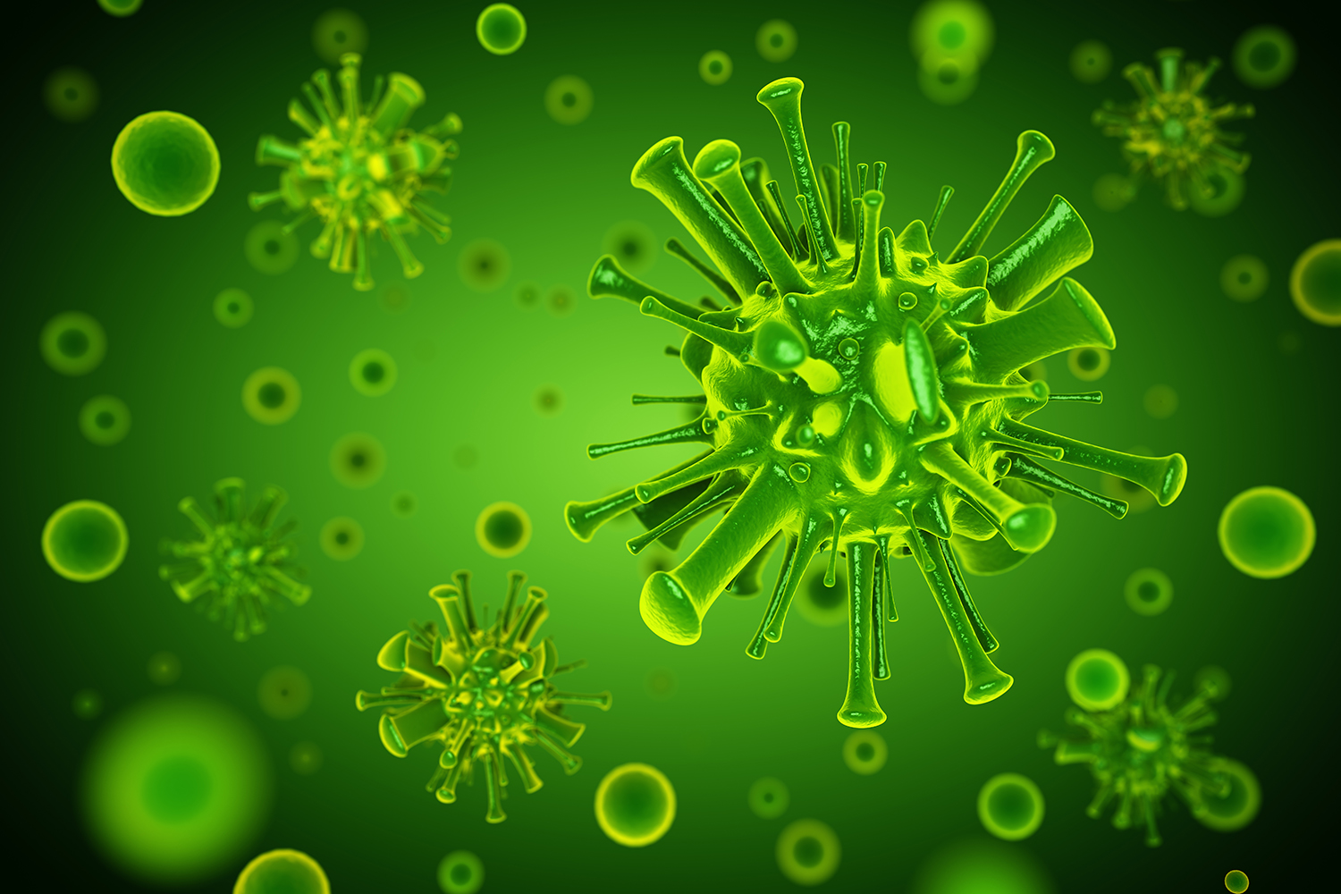 Virus background